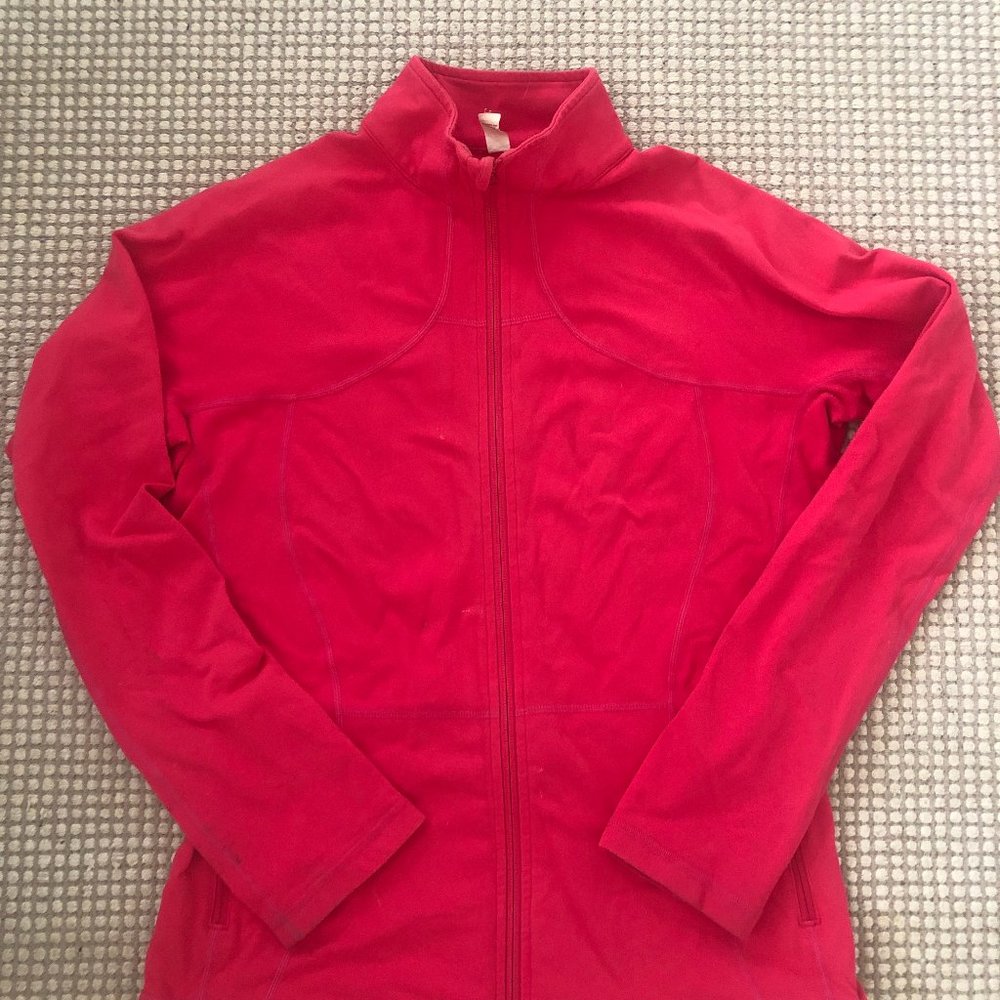 Pink Lululemon Zip Up Jacket